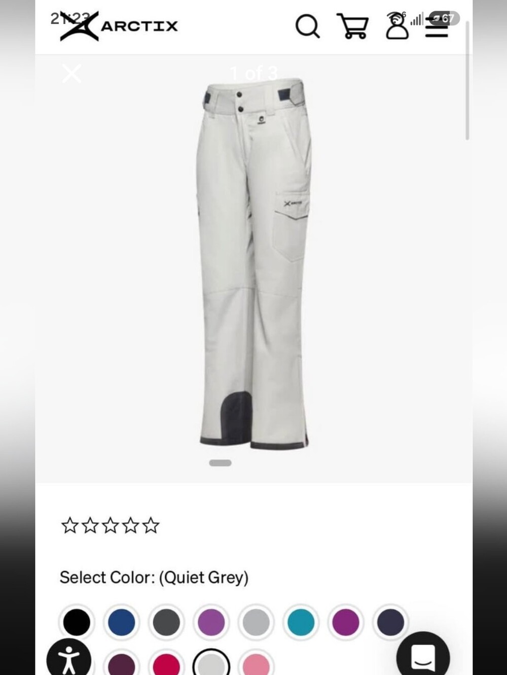 Arctix Women's Snowsports Cargo Pants - Large/Long